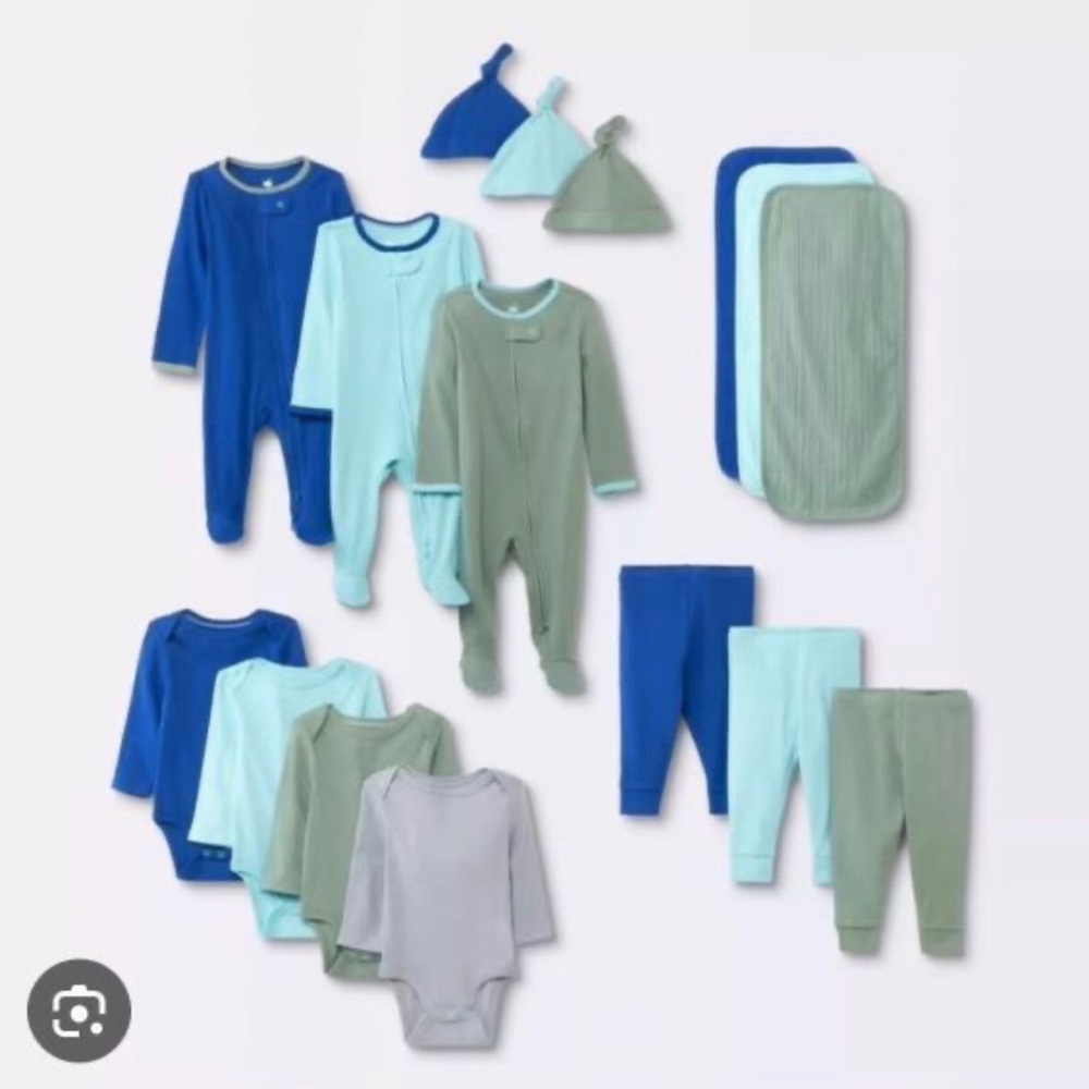 Cloud island New born 16 piece baby outfits